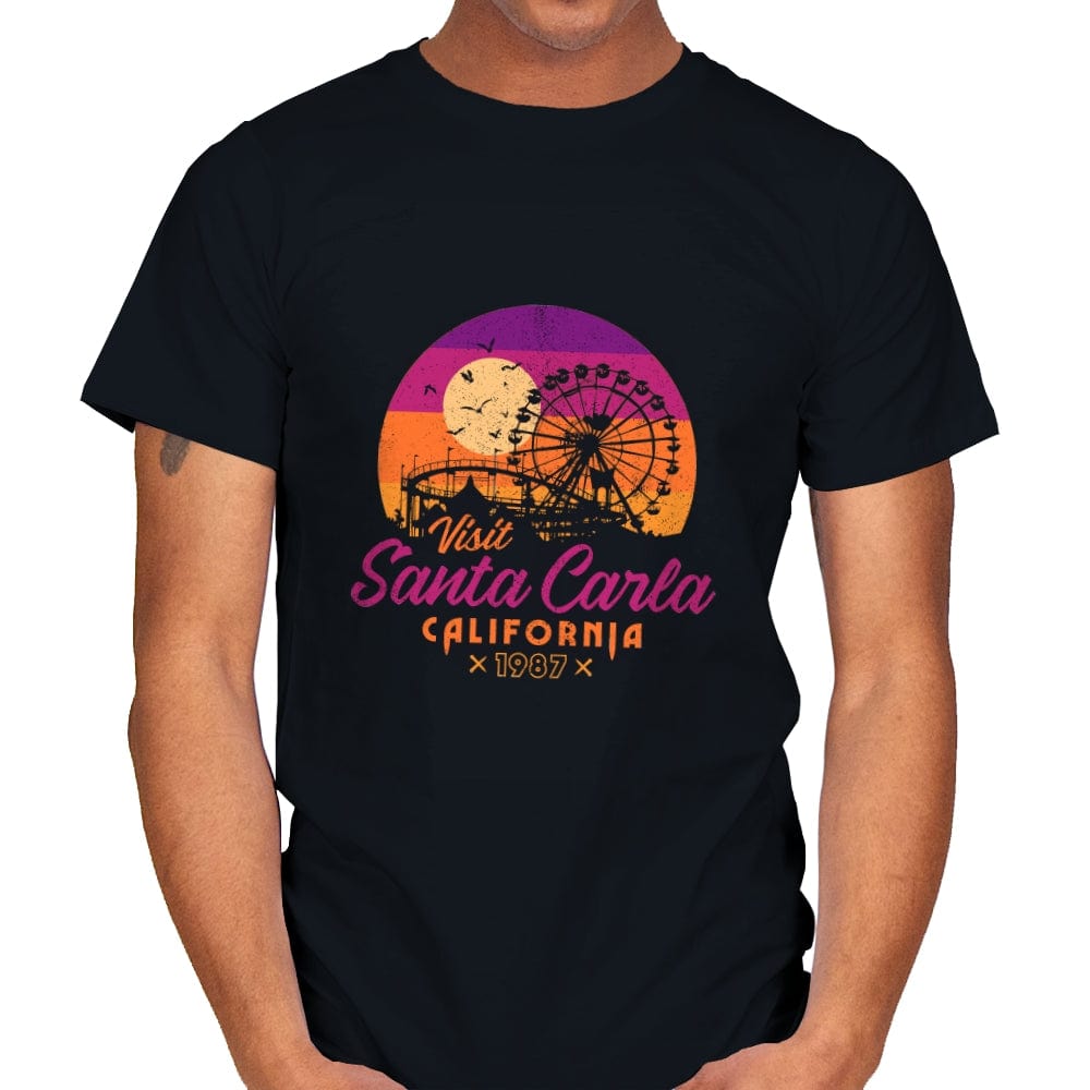 Visit Santa Carla 1987 - Mens T-Shirts RIPT Apparel Small / Black