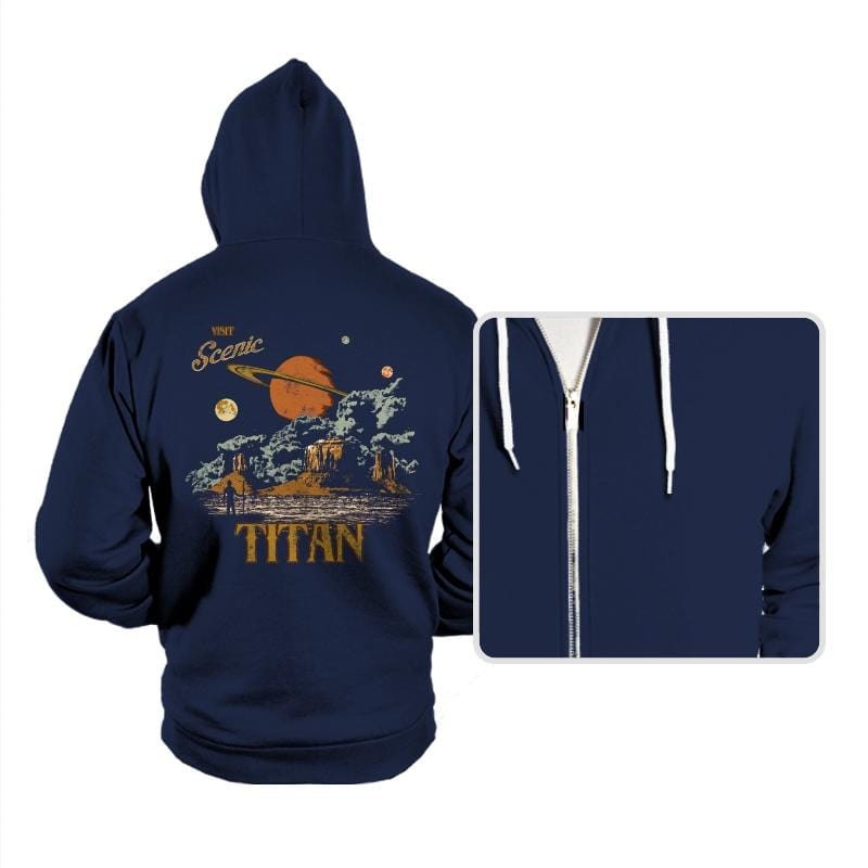 Visit Scenic Titan - Hoodies Hoodies RIPT Apparel Small / Navy