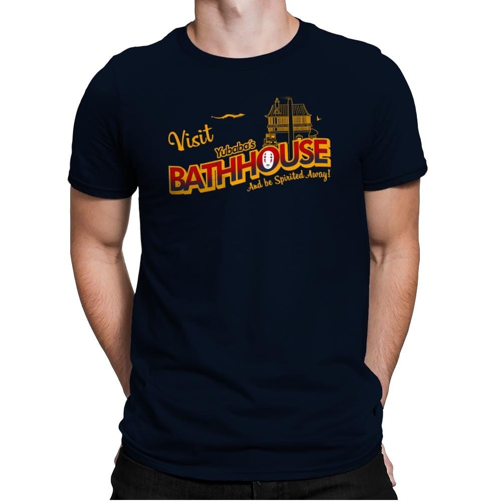 Visit the Bathhouse - Mens Premium T-Shirts RIPT Apparel