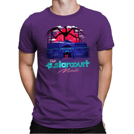 Visit The Mall - Mens Premium T-Shirts RIPT Apparel Small / Purple Rush