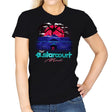 Visit The Mall - Womens T-Shirts RIPT Apparel Small / Black