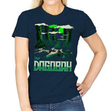 Visit The Swamp - Womens T-Shirts RIPT Apparel Small / Navy