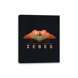 Visit Zebes for Retro Gamers - Canvas Wraps Canvas Wraps RIPT Apparel 8x10 / Black