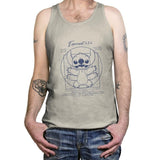 Vitruvian Stitch - Tanktop Tanktop RIPT Apparel