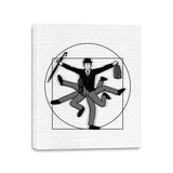 Vitruvian Walks - Canvas Wraps Canvas Wraps RIPT Apparel 11x14 / White