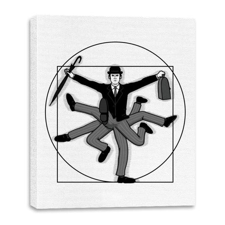 Vitruvian Walks - Canvas Wraps Canvas Wraps RIPT Apparel 16x20 / White