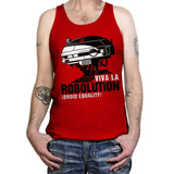 Viva la Robolution - Tanktop Tanktop RIPT Apparel X-Small / Red