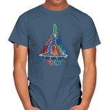 Volt-Tron Exclusive - Mens T-Shirts RIPT Apparel Small / Indigo Blue