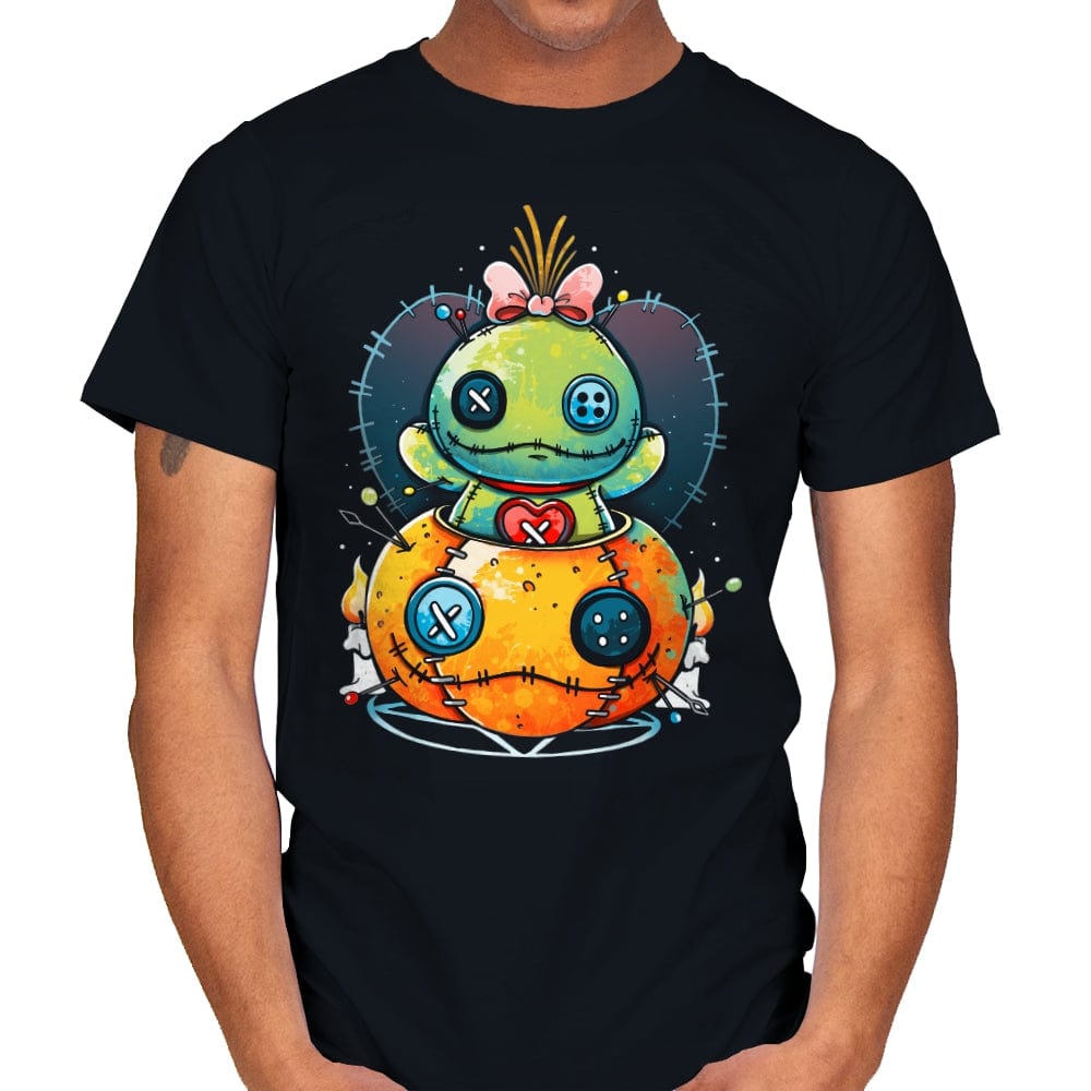 Voodoo Pumpkin - Mens T-Shirts RIPT Apparel Small / Black