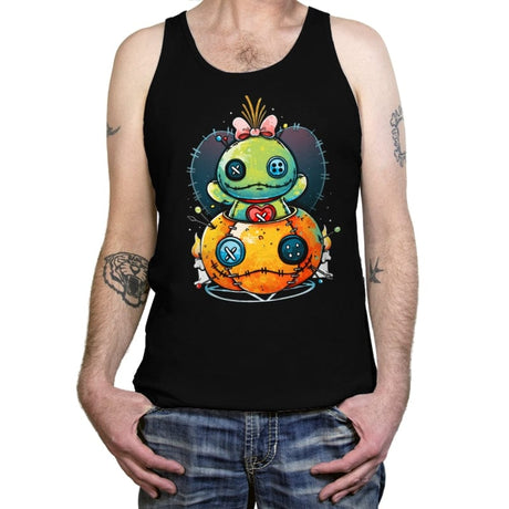 Voodoo Pumpkin - Tanktop Tanktop RIPT Apparel X-Small / Black