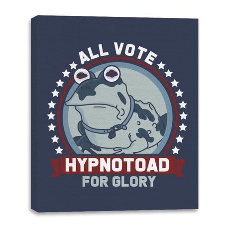 Vote For Glory - Canvas Wraps Canvas Wraps RIPT Apparel 16x20 / Navy