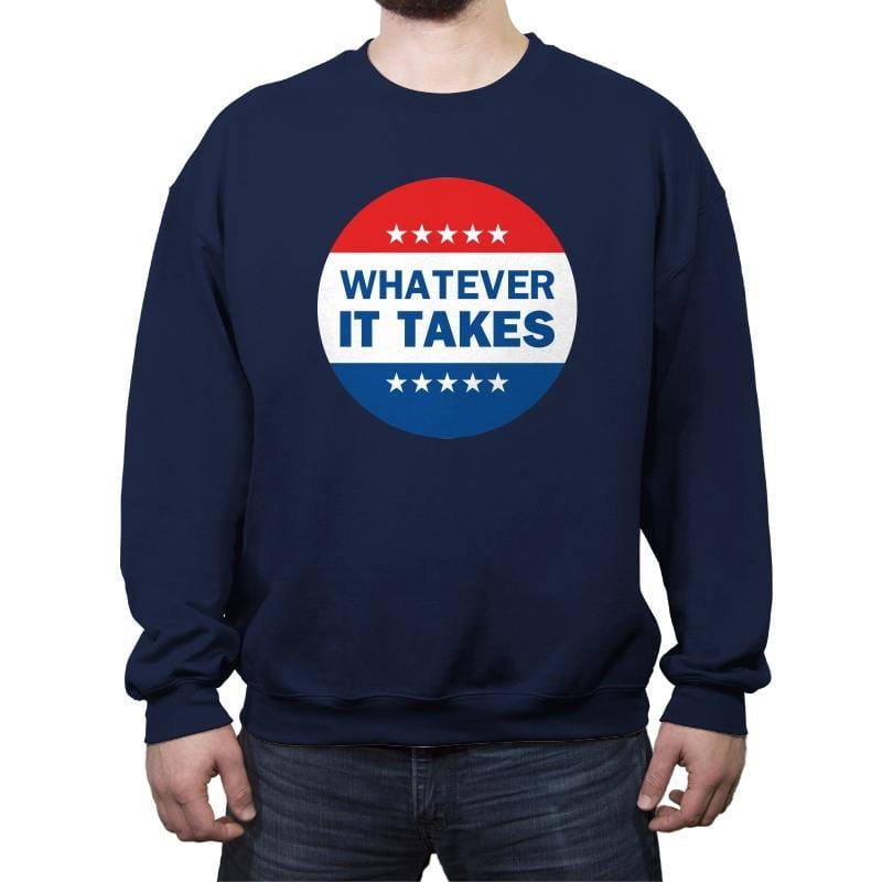 Vote-ver - Crew Neck Sweatshirt Crew Neck Sweatshirt RIPT Apparel Small / Navy