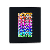 Vote Vote Vote - Canvas Wraps Canvas Wraps RIPT Apparel 11x14 / Black