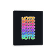 Vote Vote Vote - Canvas Wraps Canvas Wraps RIPT Apparel 8x10 / Black