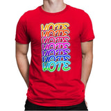 Vote Vote Vote - Mens Premium T-Shirts RIPT Apparel Small / Red