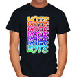 Vote Vote Vote - Mens T-Shirts RIPT Apparel Small / Black