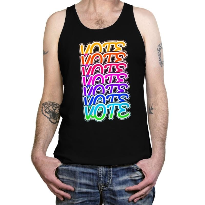 Vote Vote Vote - Tanktop Tanktop RIPT Apparel X-Small / Black