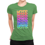 Vote Vote Vote - Womens Premium T-Shirts RIPT Apparel Small / Kelly