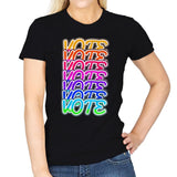 Vote Vote Vote - Womens T-Shirts RIPT Apparel Small / Black