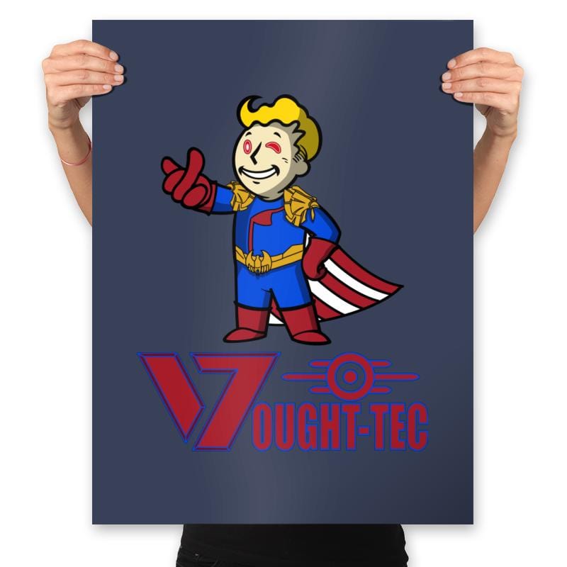 Vought-Tec - Prints Posters RIPT Apparel 18x24 / Navy