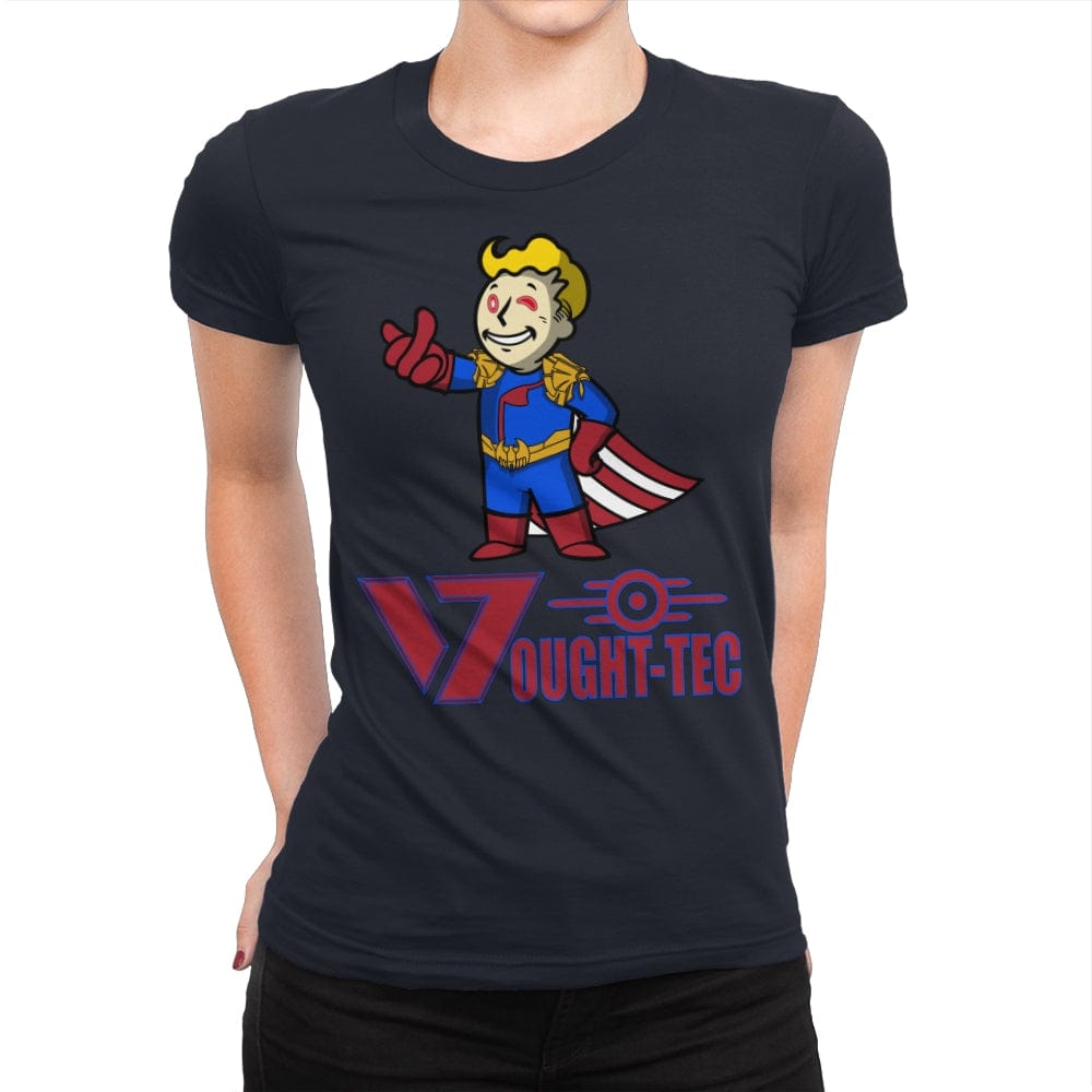 Vought-Tec - Womens Premium T-Shirts RIPT Apparel Small / Midnight Navy