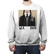 WA 2022 - Crew Neck Sweatshirt Crew Neck Sweatshirt RIPT Apparel Small / White