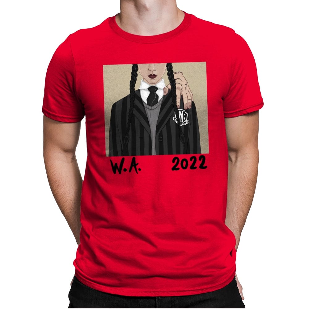 WA 2022 - Mens Premium T-Shirts RIPT Apparel Small / Red