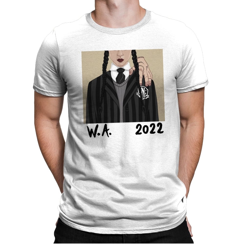 WA 2022 - Mens Premium T-Shirts RIPT Apparel Small / White