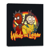 Wade and Logan - Canvas Wraps Canvas Wraps RIPT Apparel 16x20 / Black