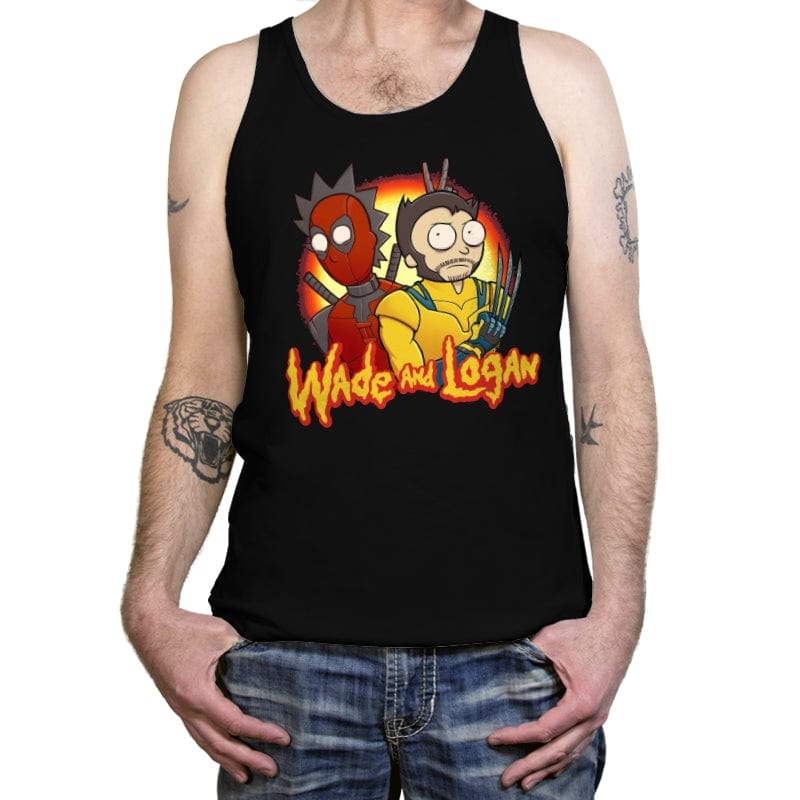 Wade and Logan - Tanktop Tanktop RIPT Apparel X-Small / Black