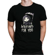 Waiting For You - Mens Premium T-Shirts RIPT Apparel Small / Black