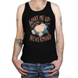 Wake Me Up When Nevermind - Tanktop Tanktop RIPT Apparel X-Small / Black