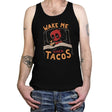 Wake Me When Tacos - Tanktop Tanktop RIPT Apparel X-Small / Black