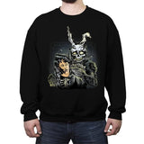 Wake Up Donnie - Crew Neck Sweatshirt Crew Neck Sweatshirt RIPT Apparel Small / Black