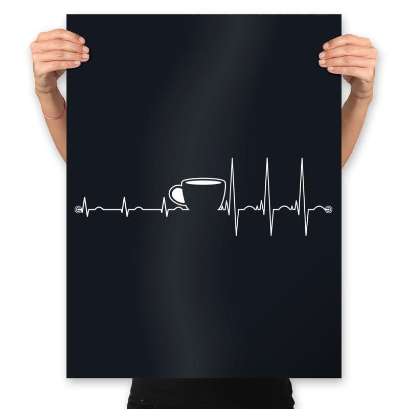 Wakeup - Prints Posters RIPT Apparel 18x24 / Black