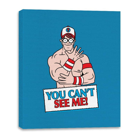 Waldo Cena - Canvas Wraps Canvas Wraps RIPT Apparel 16x20 / Sapphire