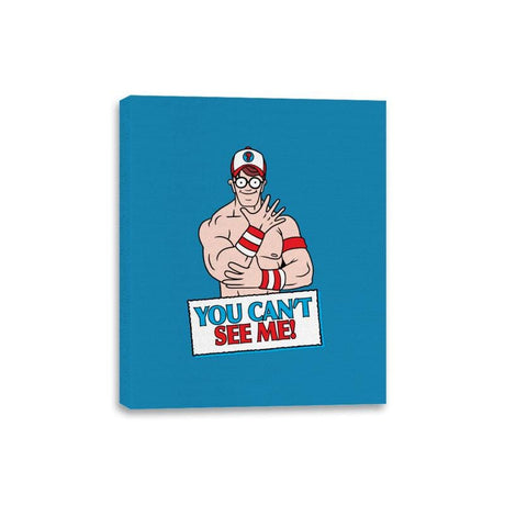 Waldo Cena - Canvas Wraps Canvas Wraps RIPT Apparel 8x10 / Sapphire