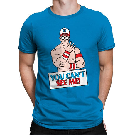 Waldo Cena - Mens Premium T-Shirts RIPT Apparel Small / Turqouise