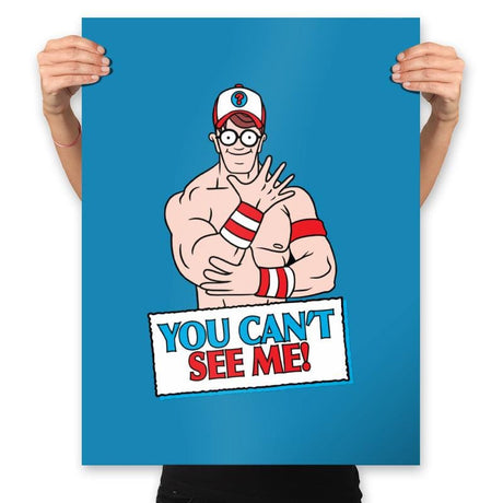 Waldo Cena - Prints Posters RIPT Apparel 18x24 / Sapphire