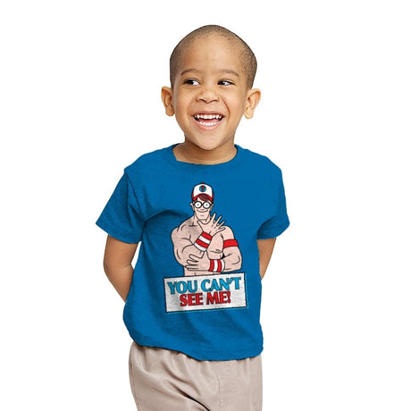 Waldo Cena - Youth T-Shirts RIPT Apparel X-small / Sapphire