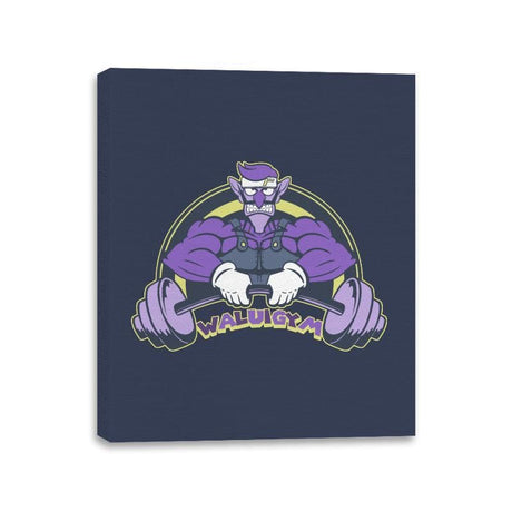 Waluigym - Canvas Wraps Canvas Wraps RIPT Apparel 11x14 / Navy