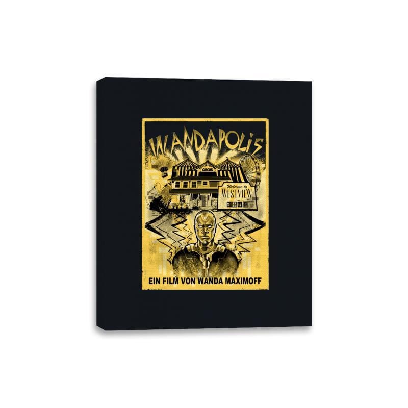 Wandapolis - Canvas Wraps Canvas Wraps RIPT Apparel 8x10 / Black