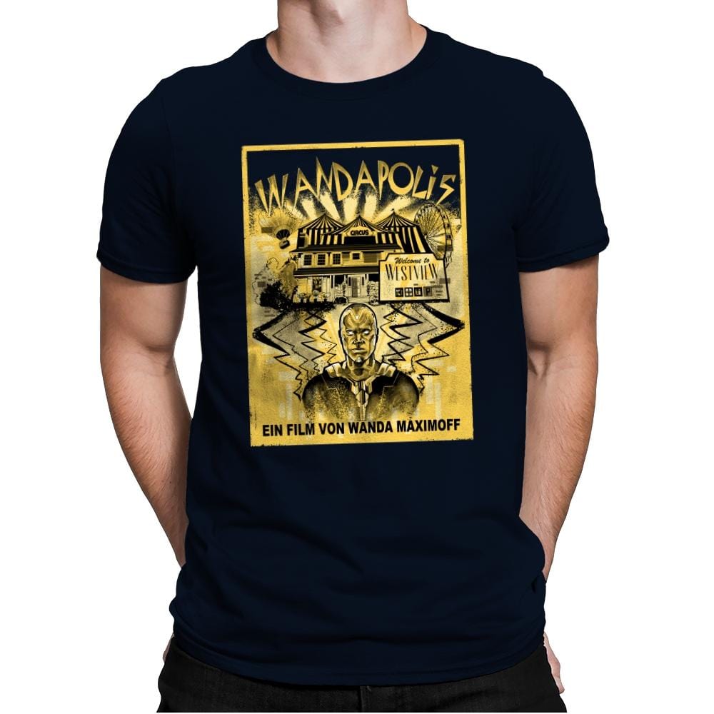 Wandapolis - Mens Premium T-Shirts RIPT Apparel Small / Midnight Navy