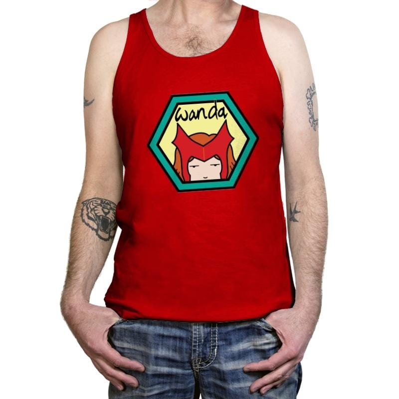 Wandaria - Tanktop Tanktop RIPT Apparel X-Small / Red