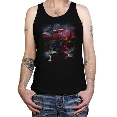 Wanderer of the Dark Side - Tanktop Tanktop RIPT Apparel X-Small / Black