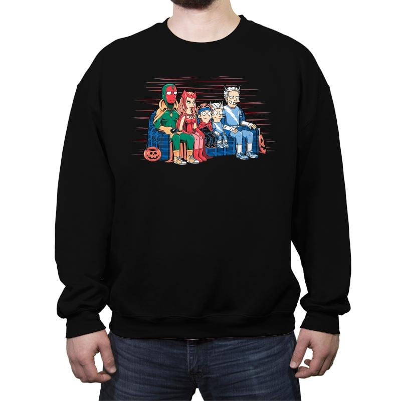 WanDoh Vision - Best Seller - Crew Neck Sweatshirt Crew Neck Sweatshirt RIPT Apparel Small / Black