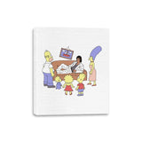 Wanna Be Startin' Simpsons - Canvas Wraps Canvas Wraps RIPT Apparel 8x10 / White