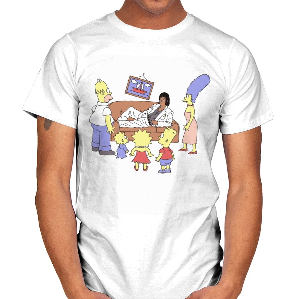 Wanna Be Startin' Simpsons - Mens T-Shirts RIPT Apparel Small / White