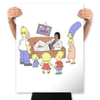 Wanna Be Startin' Simpsons - Prints Posters RIPT Apparel 18x24 / White