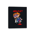 Wanna Play - Canvas Wraps Canvas Wraps RIPT Apparel 8x10 / Black